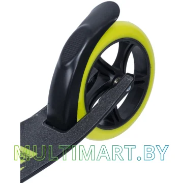 Самокат Novatrack Polis Pro 200.POLIS.LM20 (черный/лайм, 2020) картинка 5